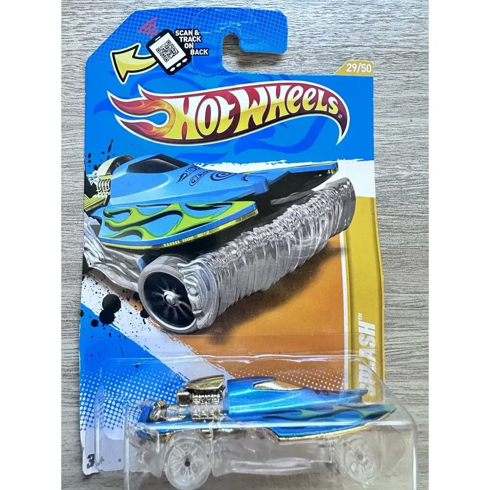 2012 Hot Wheels #29 New Models 29/50 MAD SPLASH Blue w/ClearWheels New H18
